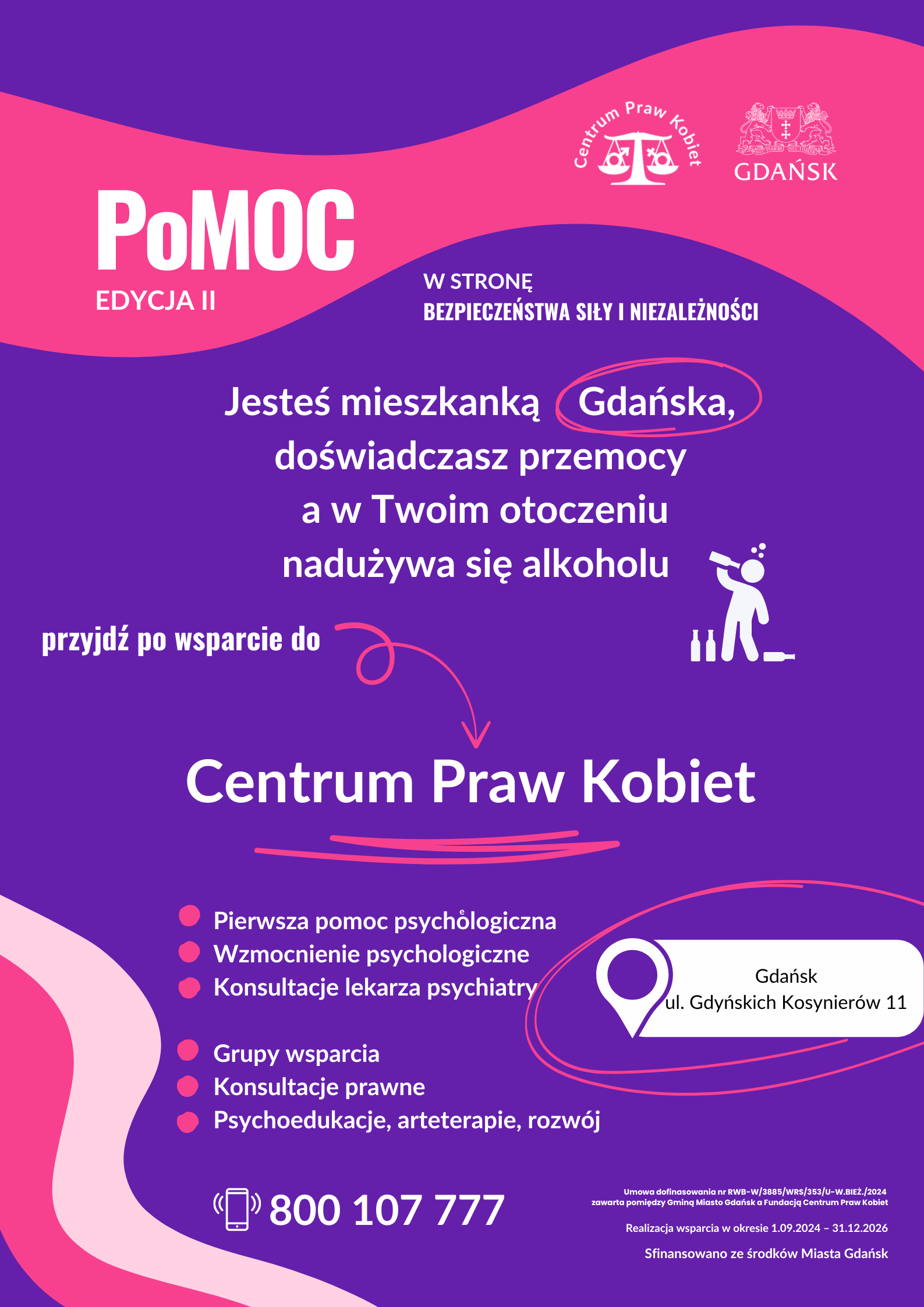 Plakat informacyjny CPK